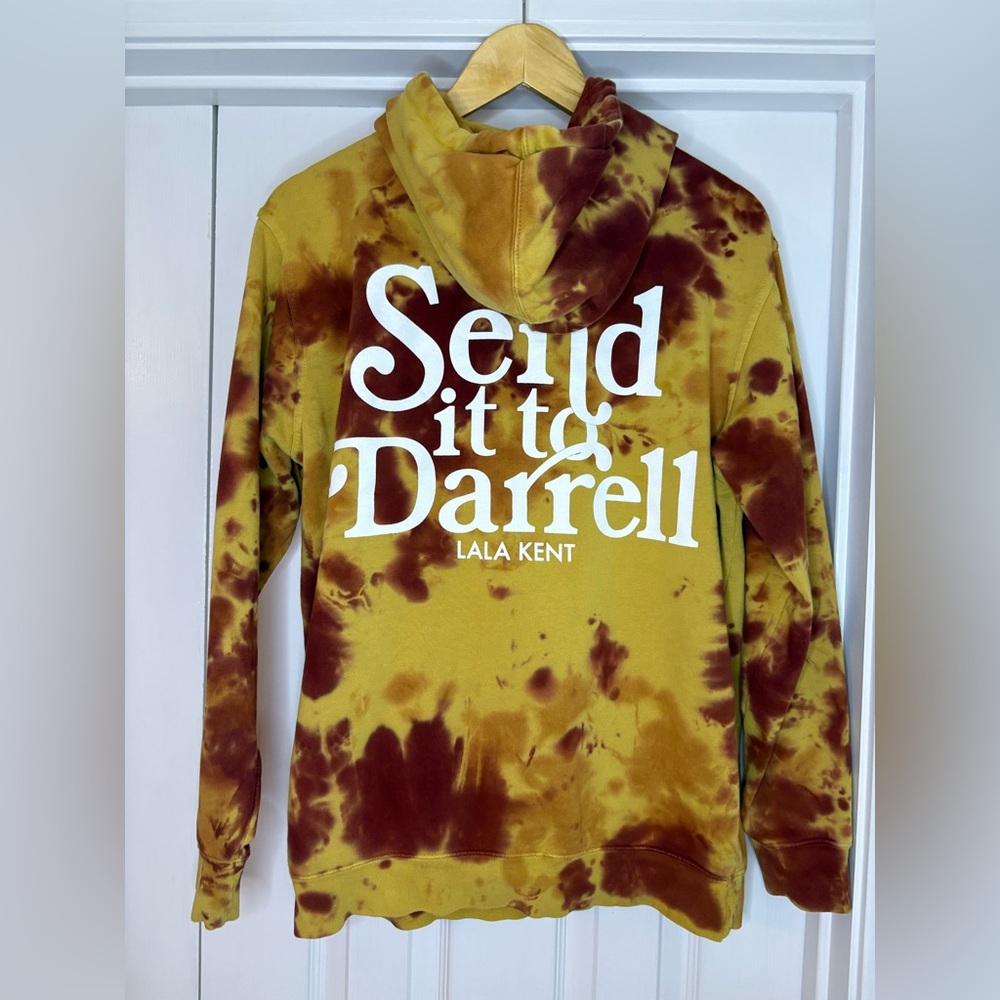 Vanderpump Rules Lala Kent Send it to Darrell Tie-Dye Hoodie Medium